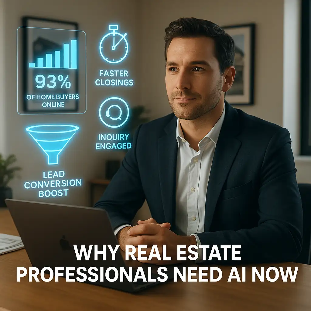 AI Powered Real Estate Solutions helping professionals boost lead conversion, close deals faster, and enhance customer engagement with automation.